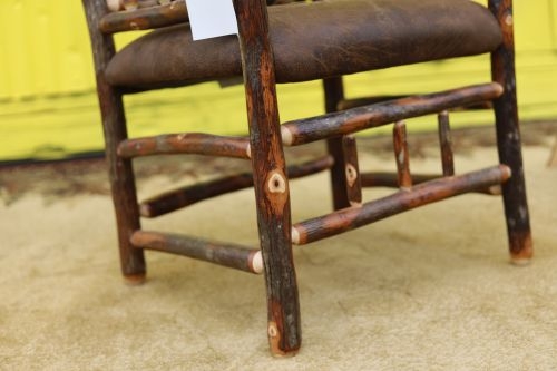 Rustic Hickory Den Chairs for Cozy Cabin Living