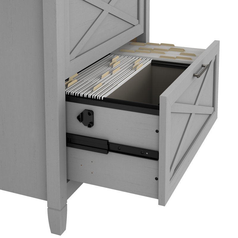 Modern Farmhouse Style 2-Drawer File Cabinet