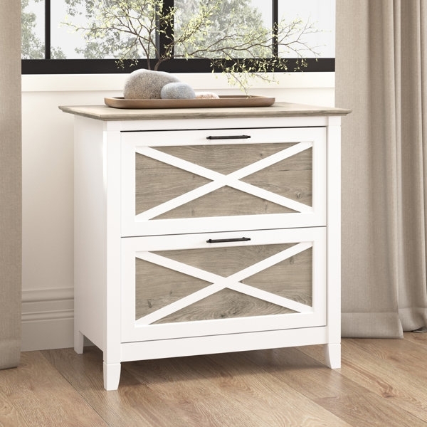Modern Farmhouse Two-Drawer File Cabinet