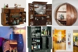 hidden bar dresser