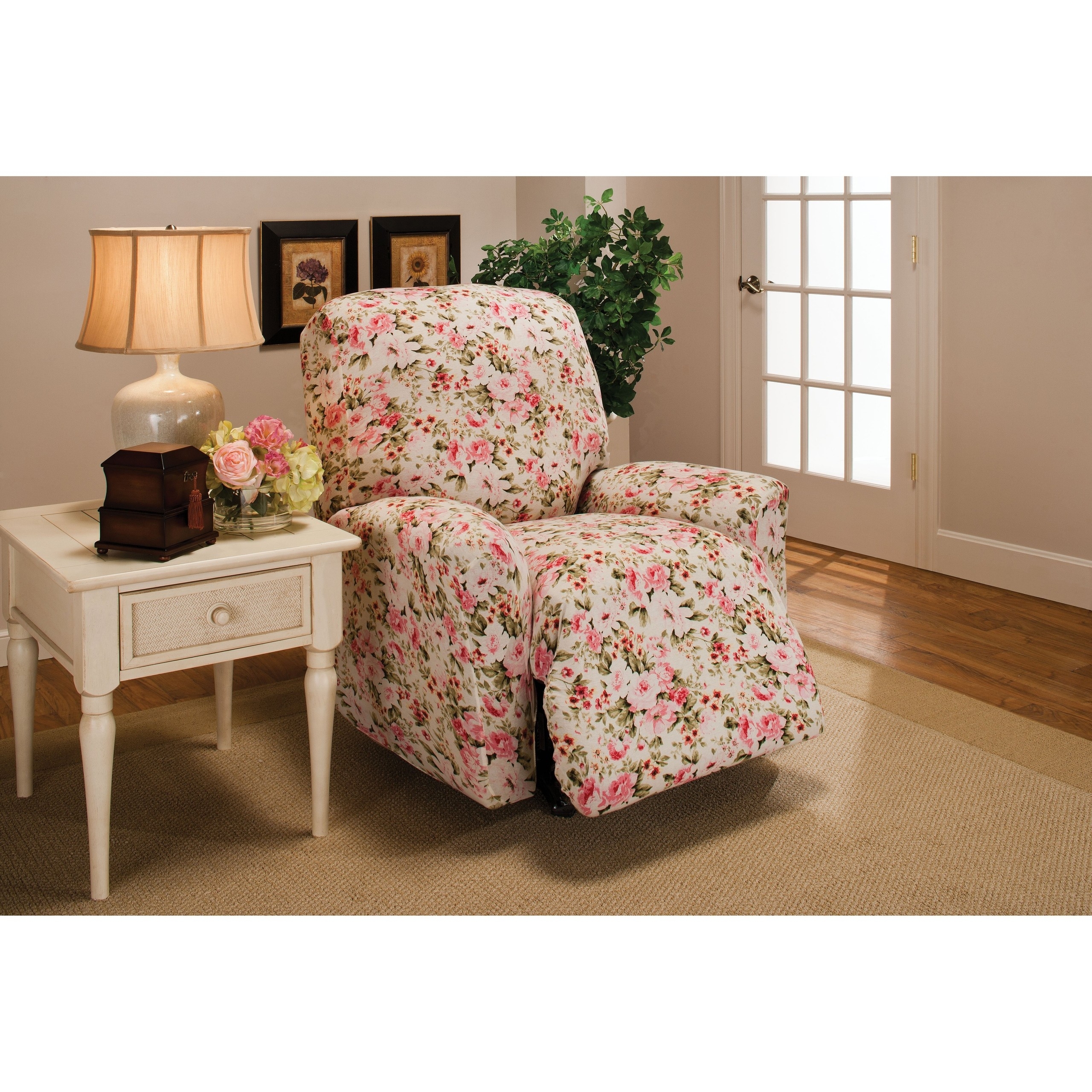 floral recliner covers