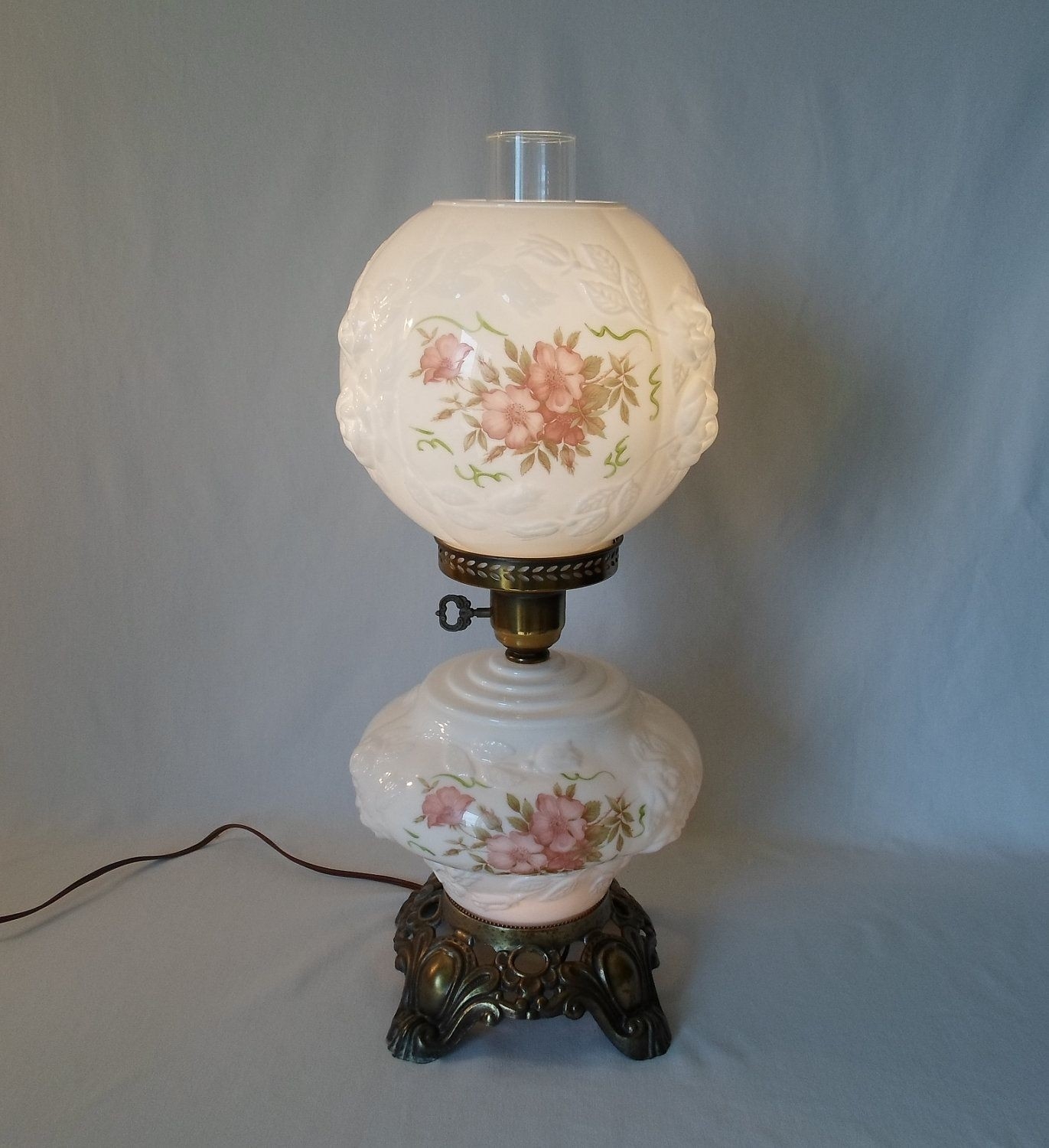 Olivia Jane Hurricane Table Lamp