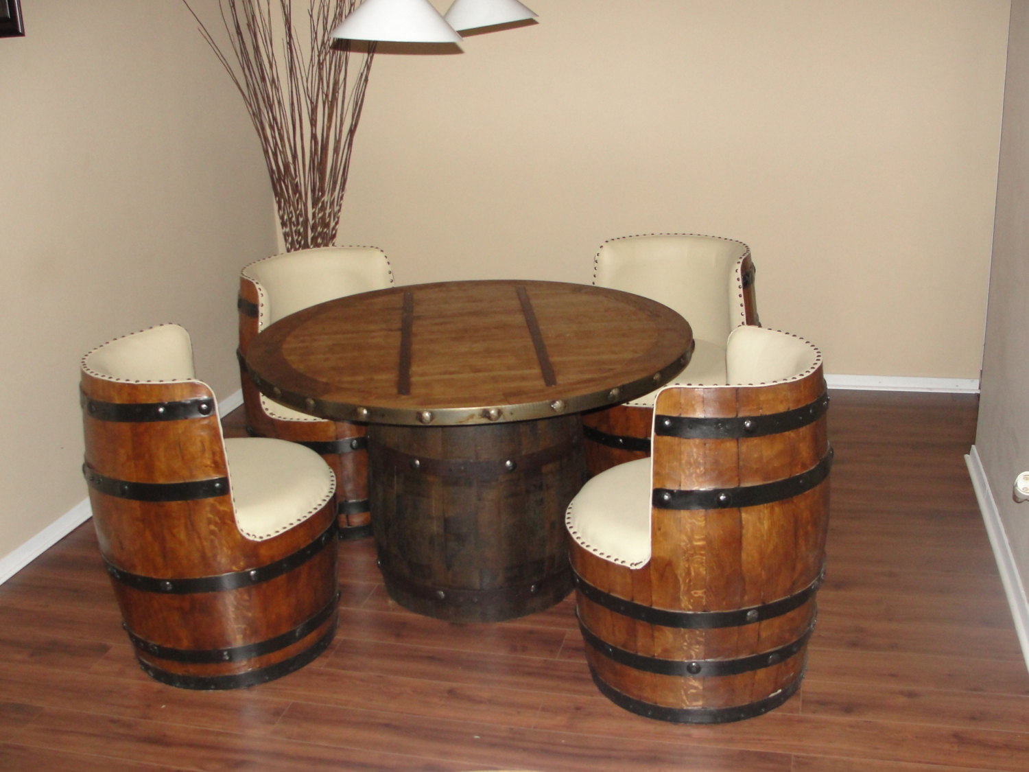 oak barrel furniture        <h3 class=