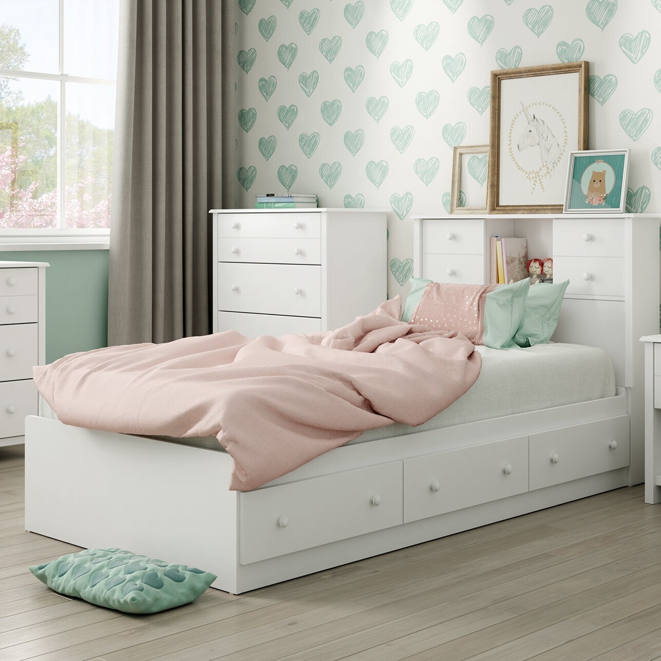 best queen size bed with storage