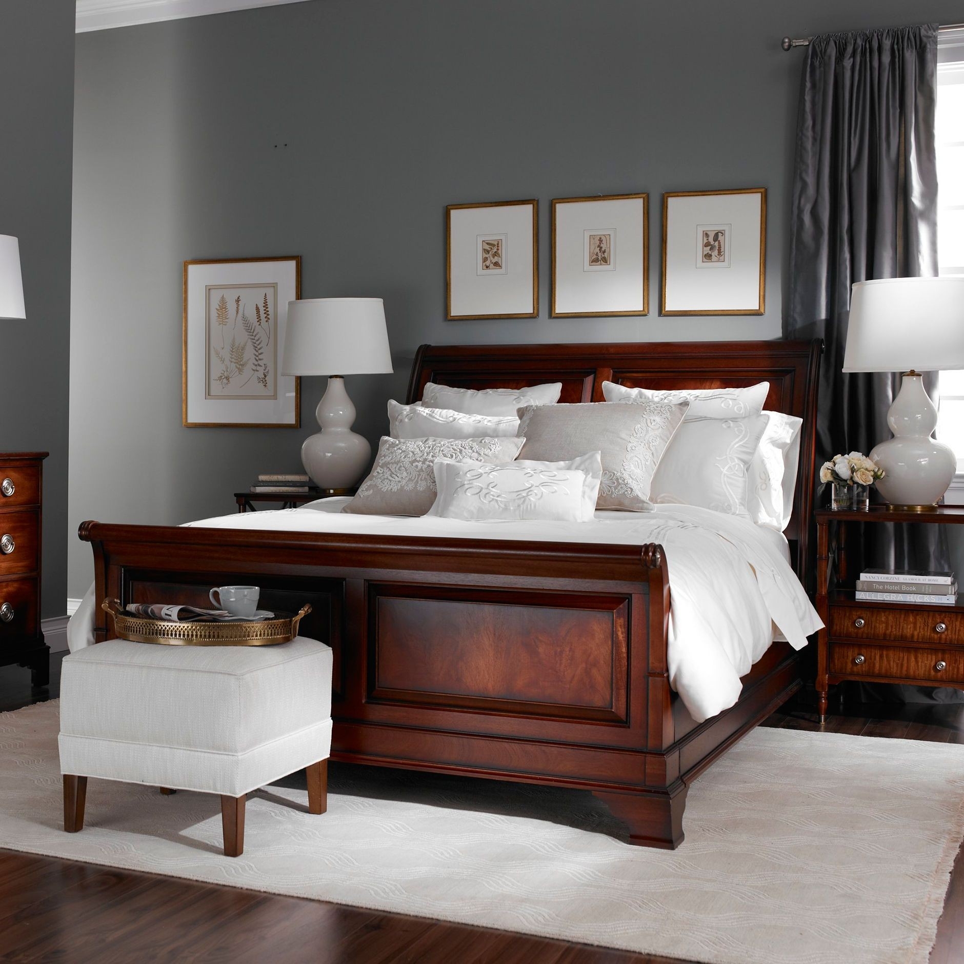 What Colour Goes With Dark Brown Bedroom Furniture