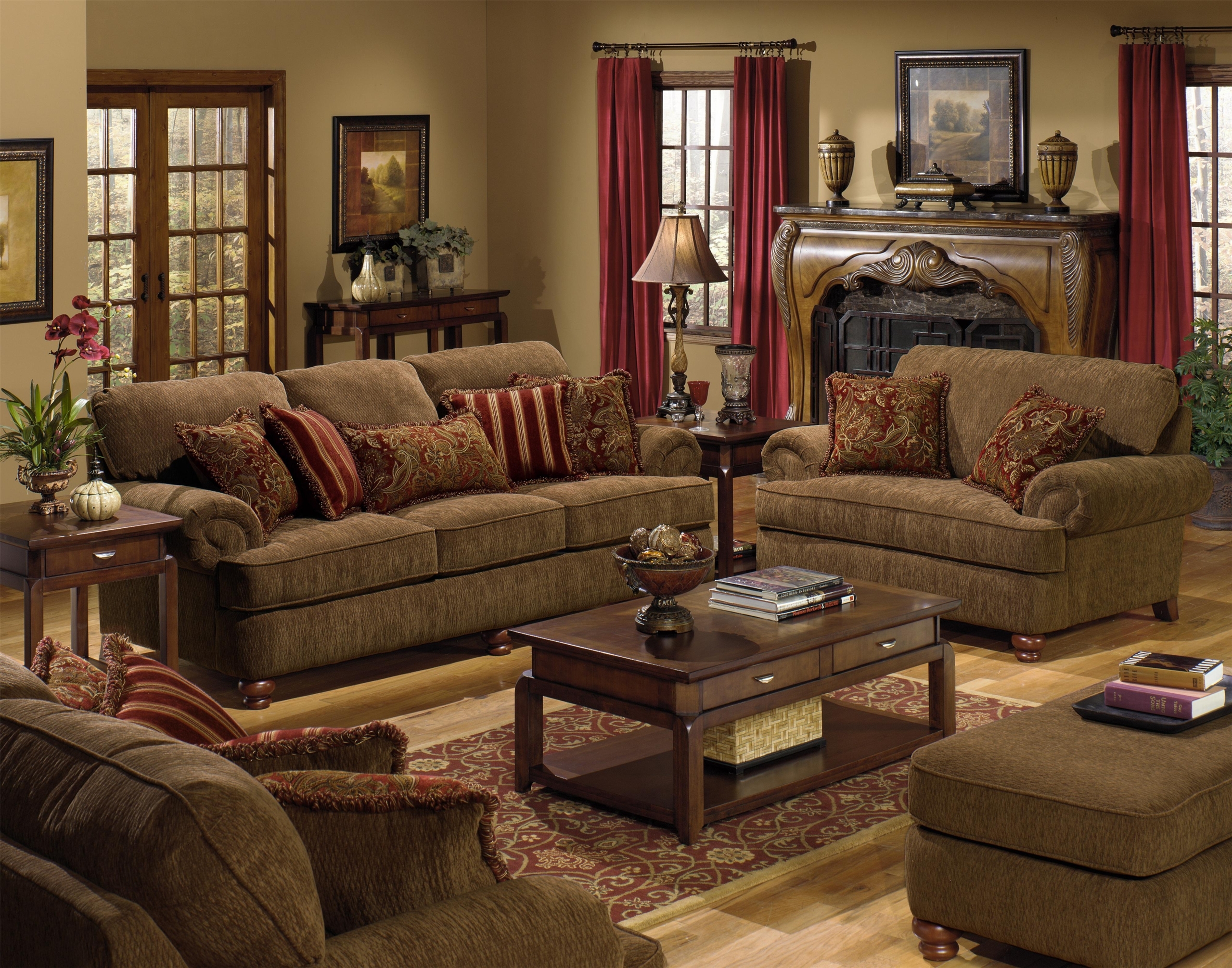 living room furniture chenille