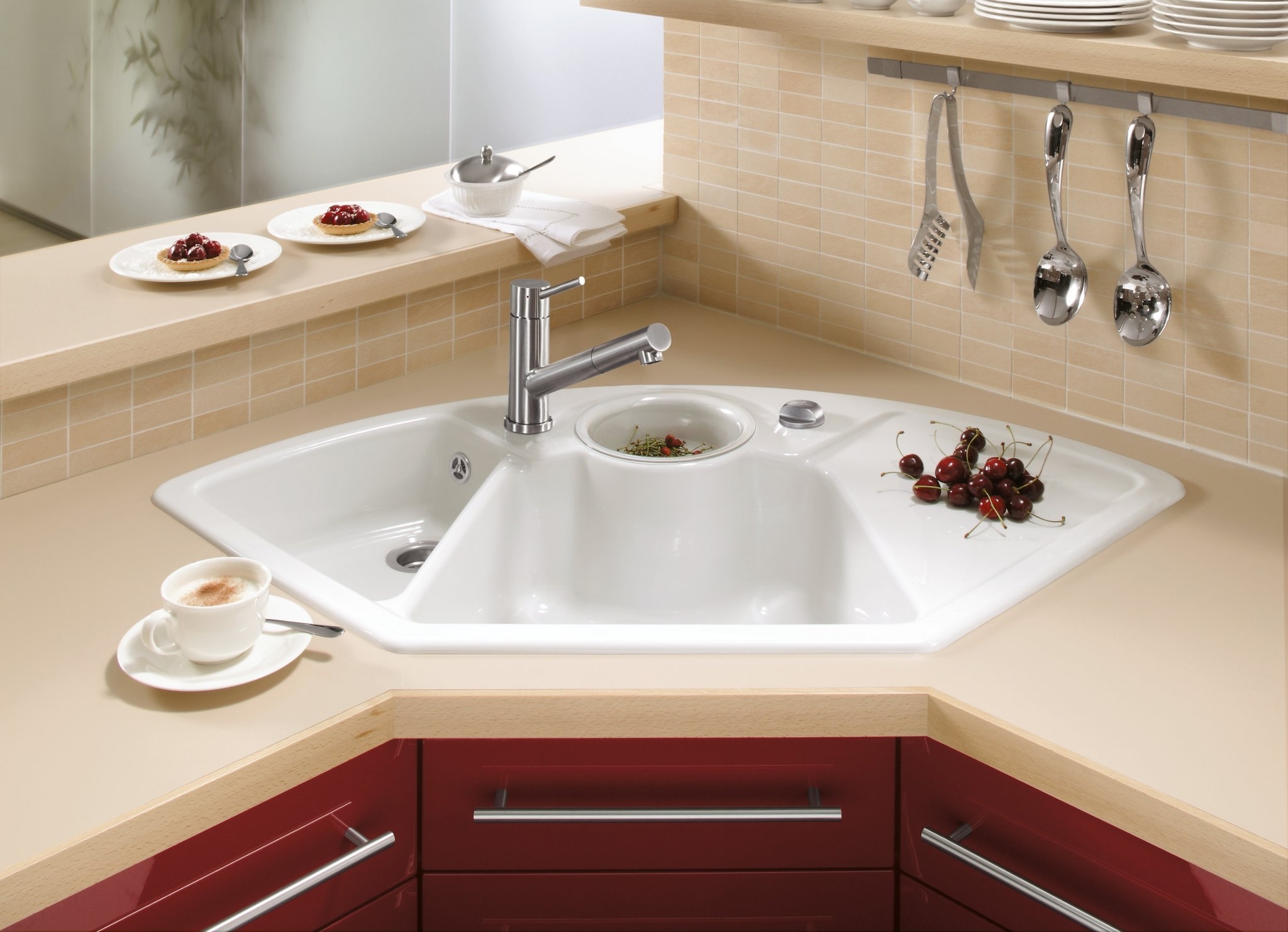 Corner Kitchen Sinks - Foter