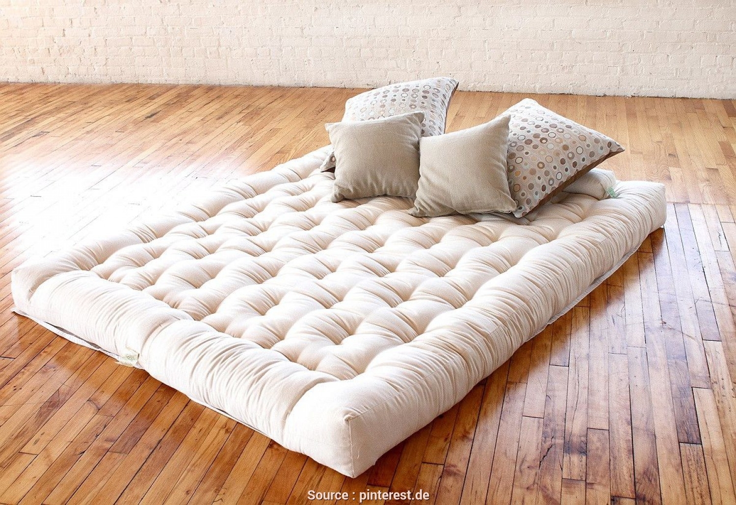 cotton wool wrap inner spring futon mattress