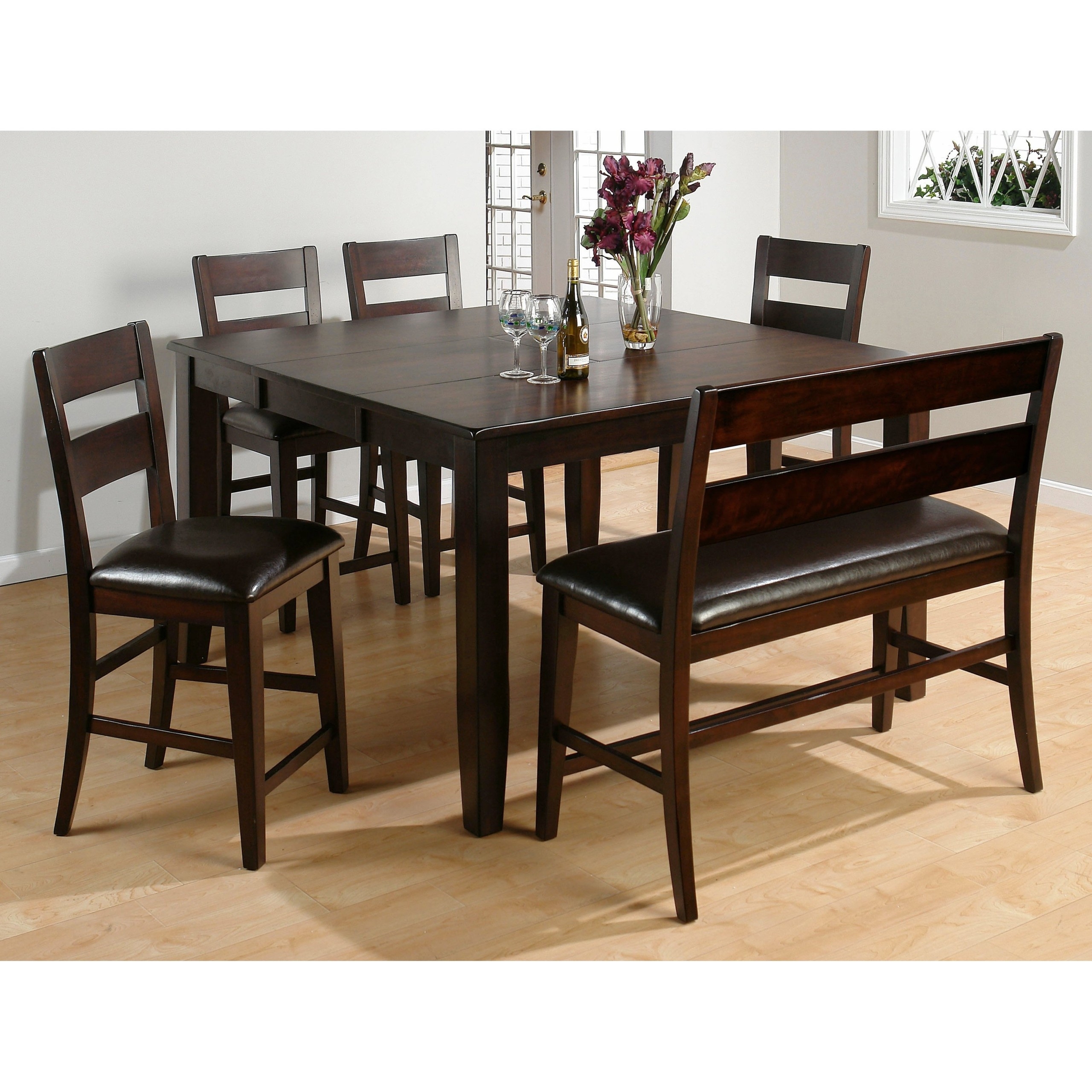 Counter top table online with chairs