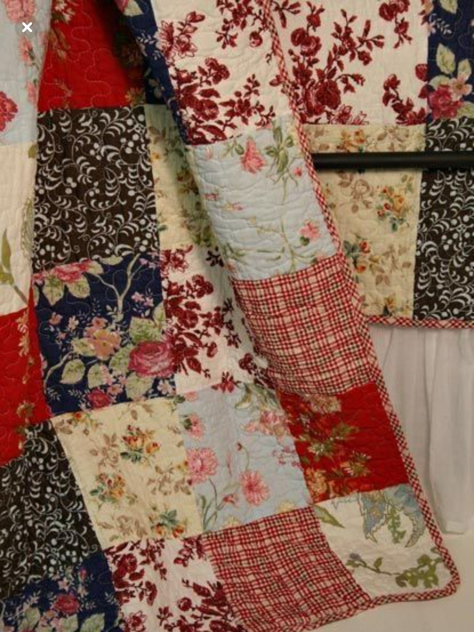 Floral Patchwork Quilts Ideas On Foter