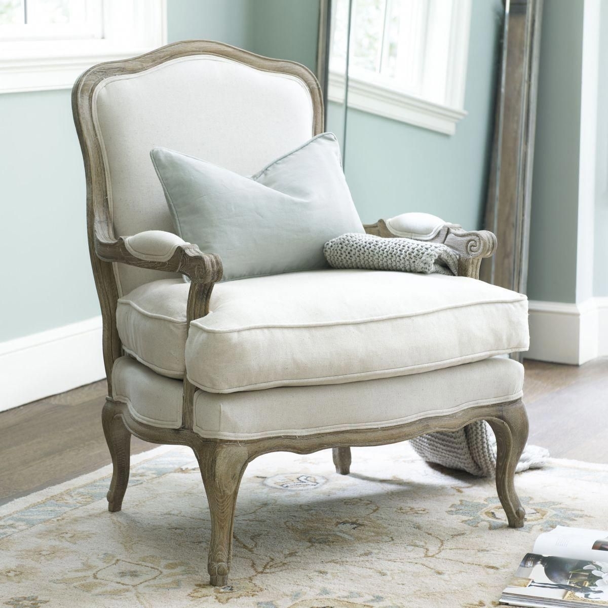 Louis XVI Traditional Lounge Chair and Ottoman