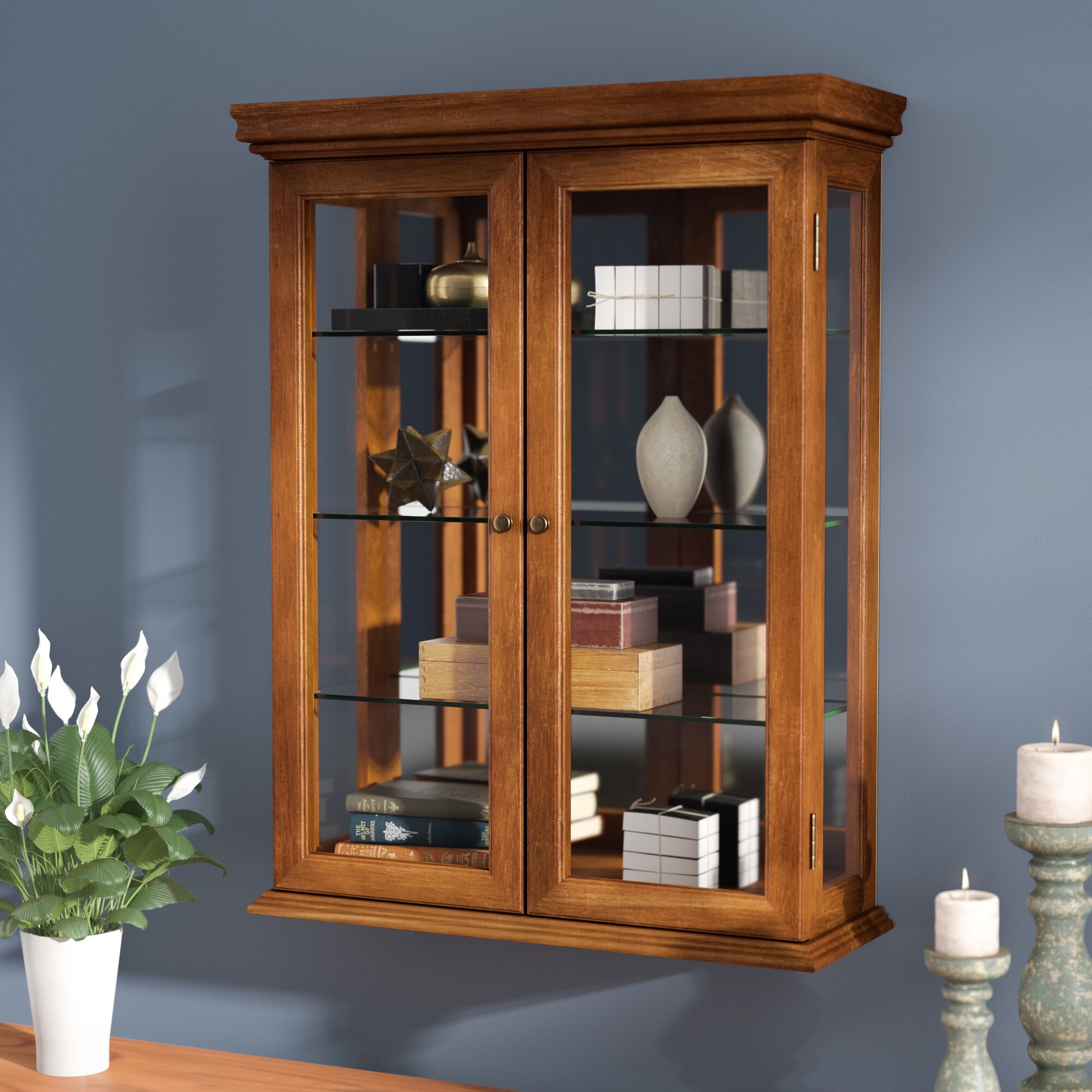 Glass Front Storage Cabinets - Foter