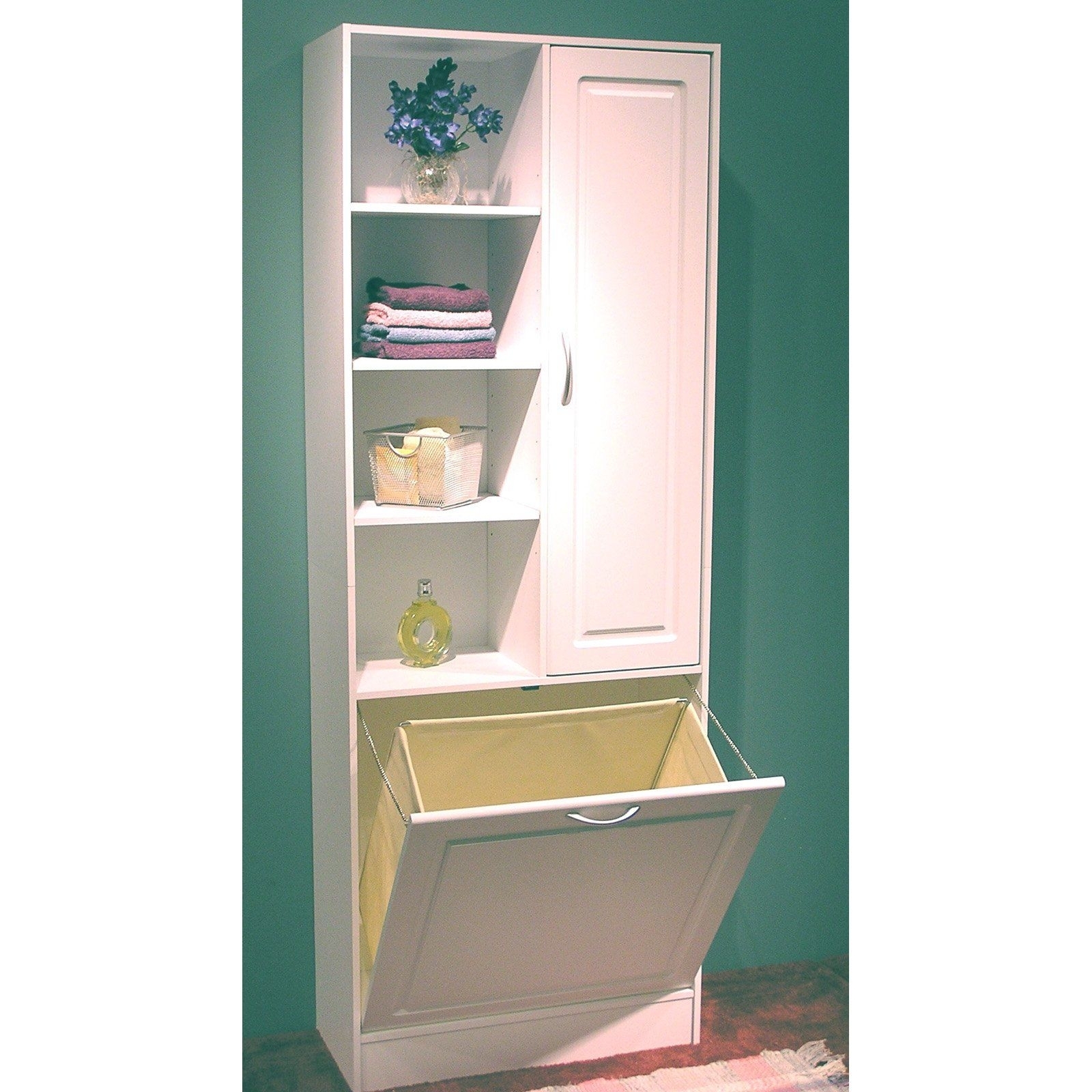 Tall Narrow Bathroom Storage Cabinet, ChoozOne