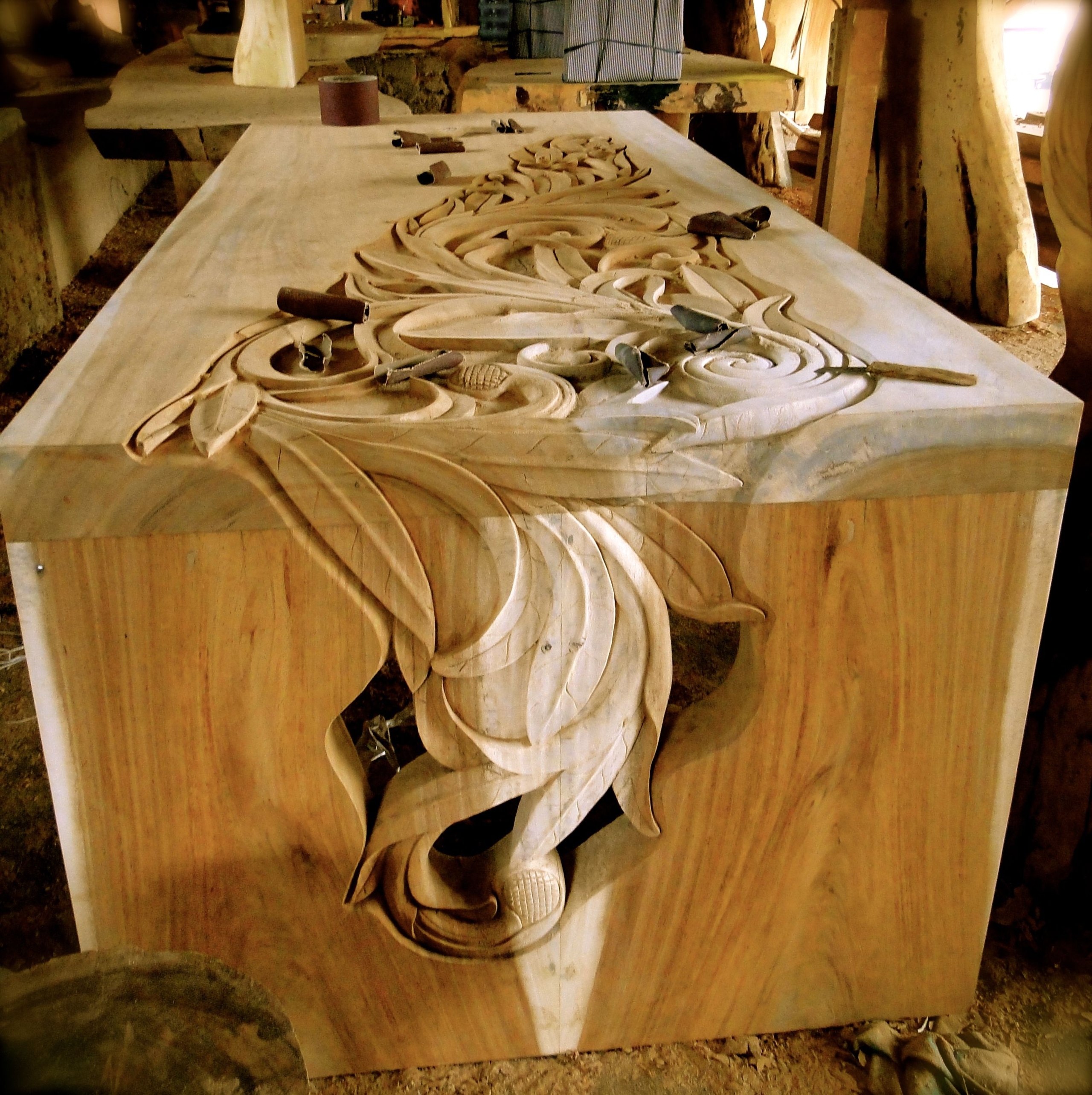 Hand Carved Furniture - Foter