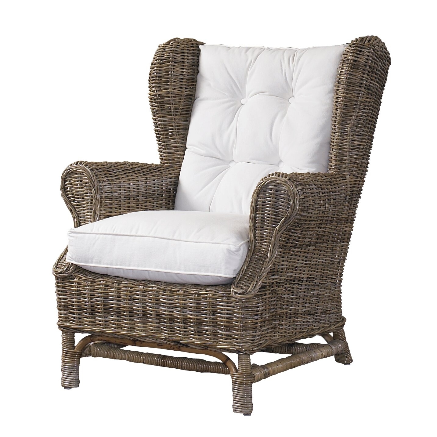 Wicker Wing Chairs - Wicker chairs come in all shapes and sizes.