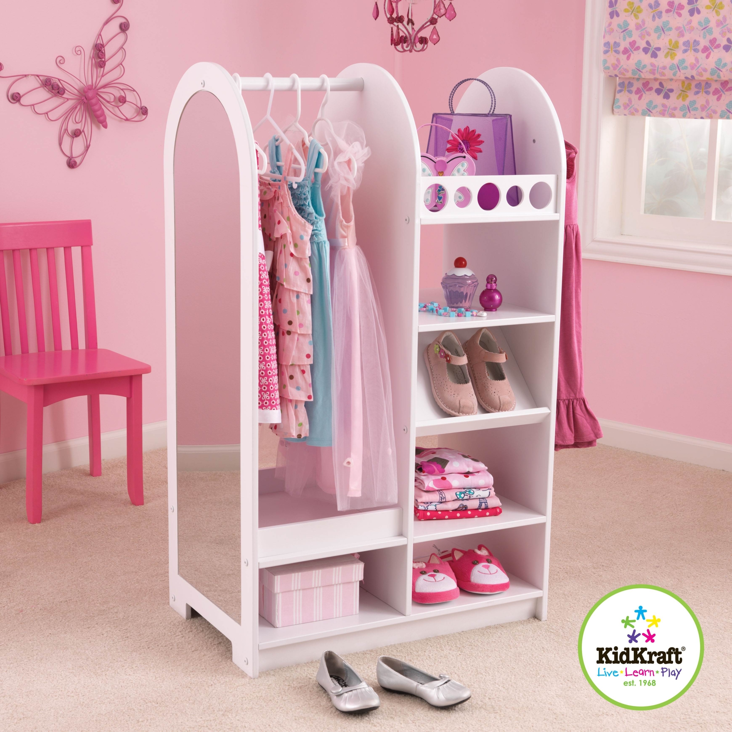 childrens pink wardrobe