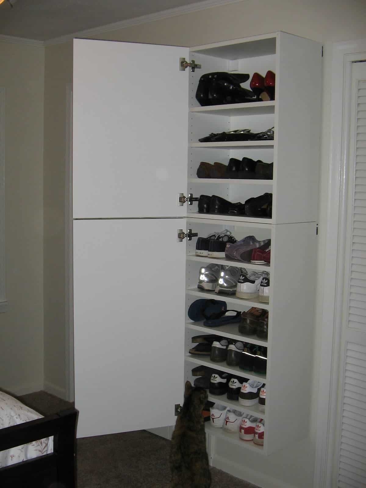 big shoe cabinet