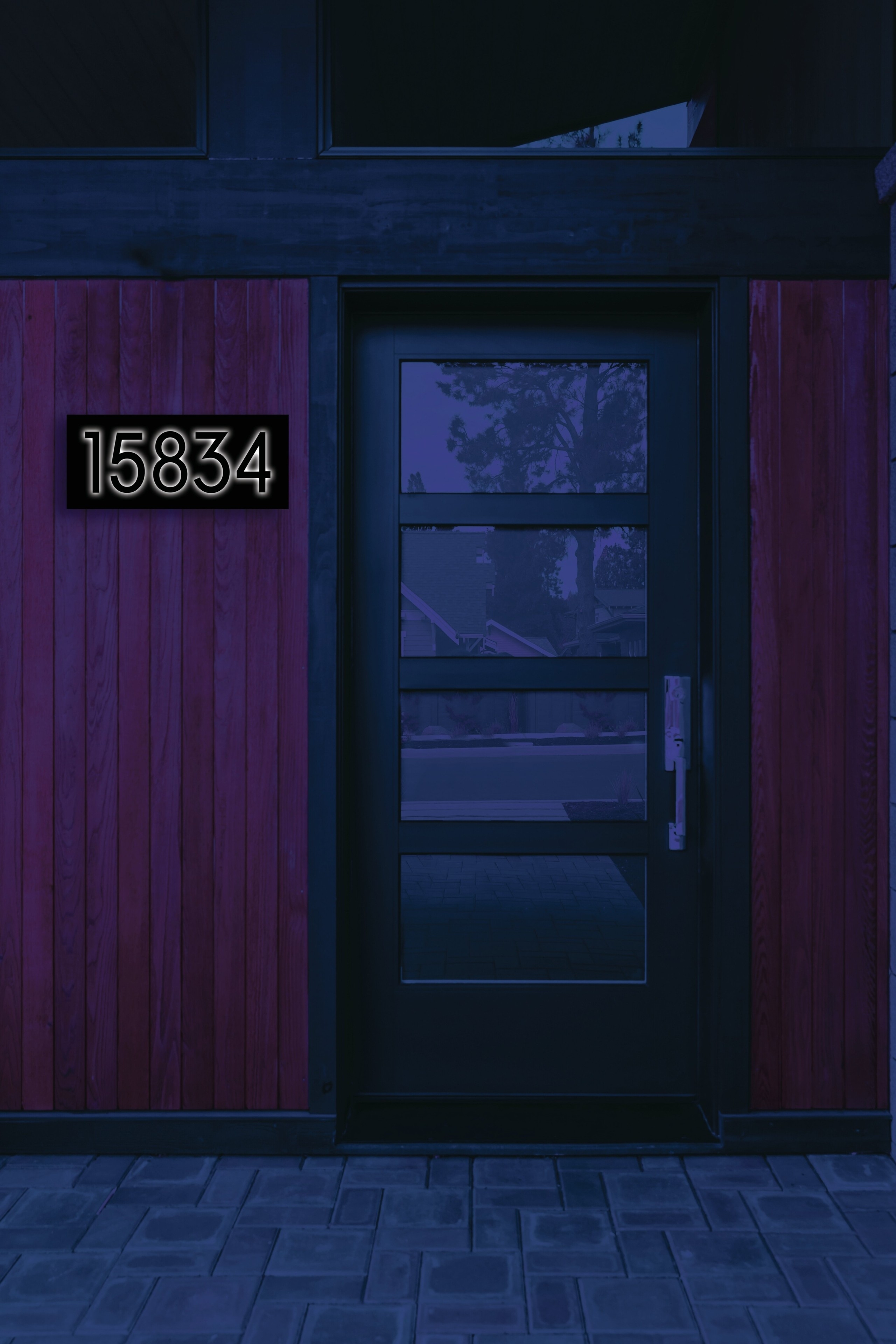 luminous door numbers