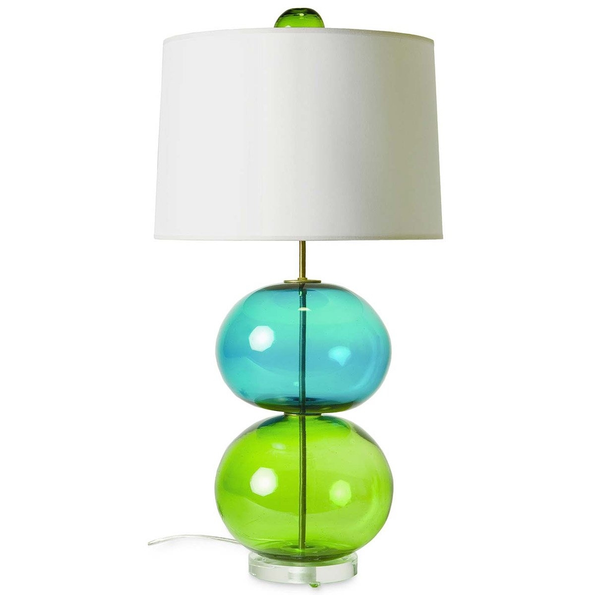 lime green table lamp shade