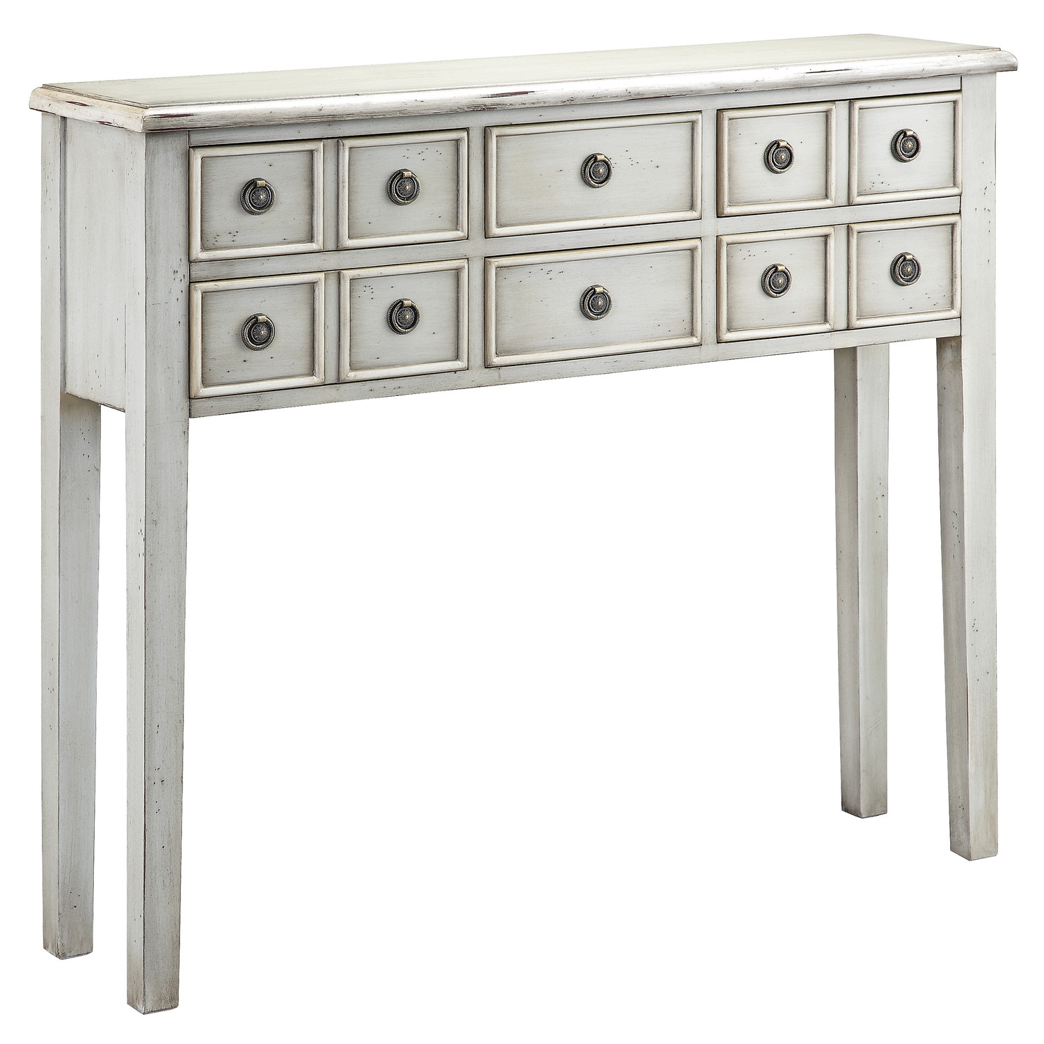 12 inch deep console deals table with drawers