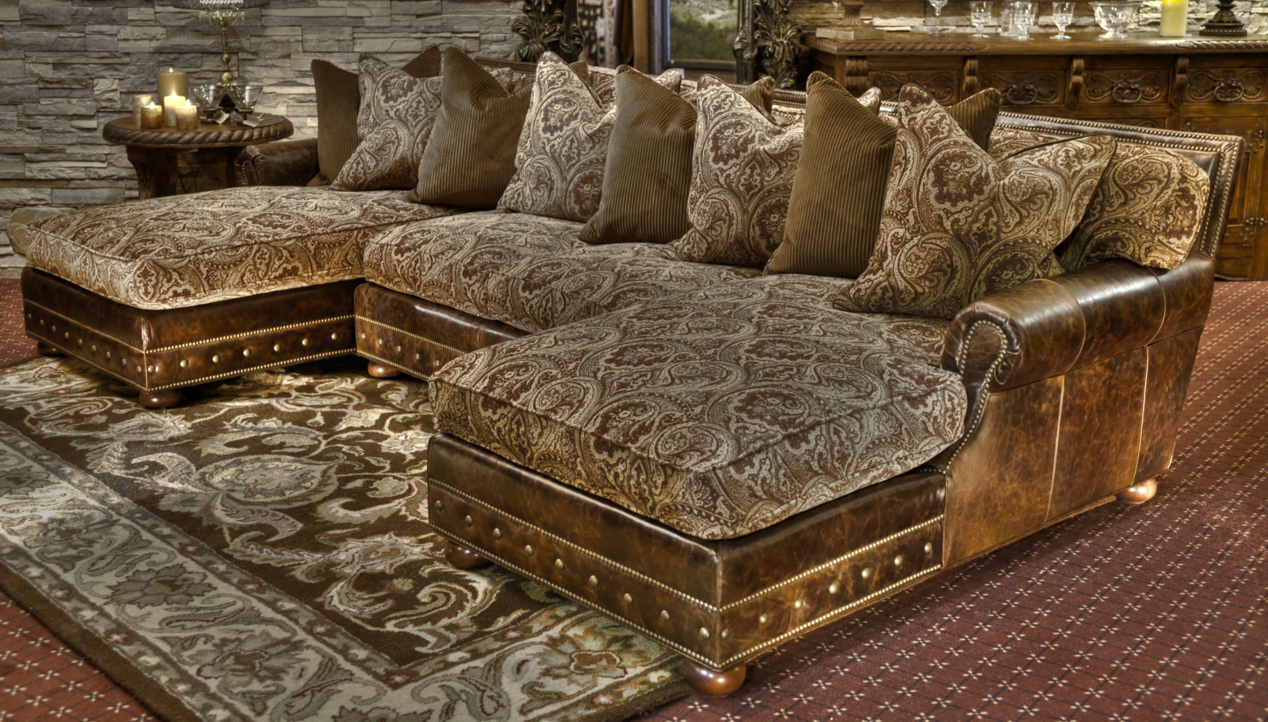 Wood Living Room Furniture Old World Living Room Design