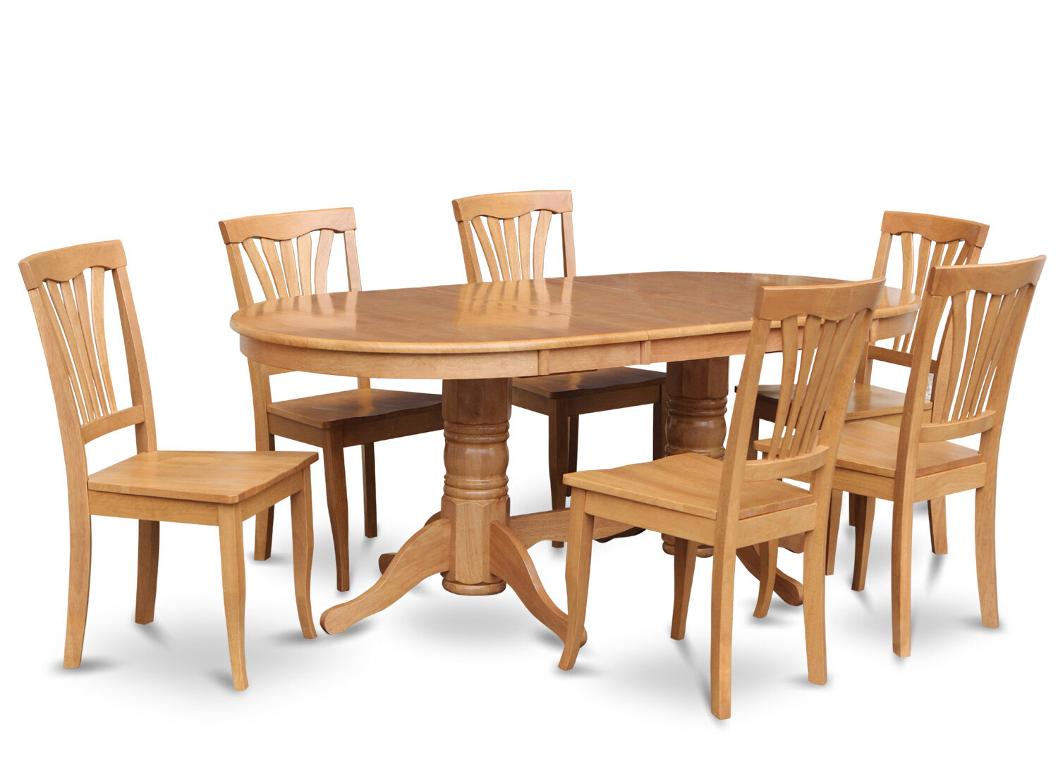 dining table set 6 seater oval shape