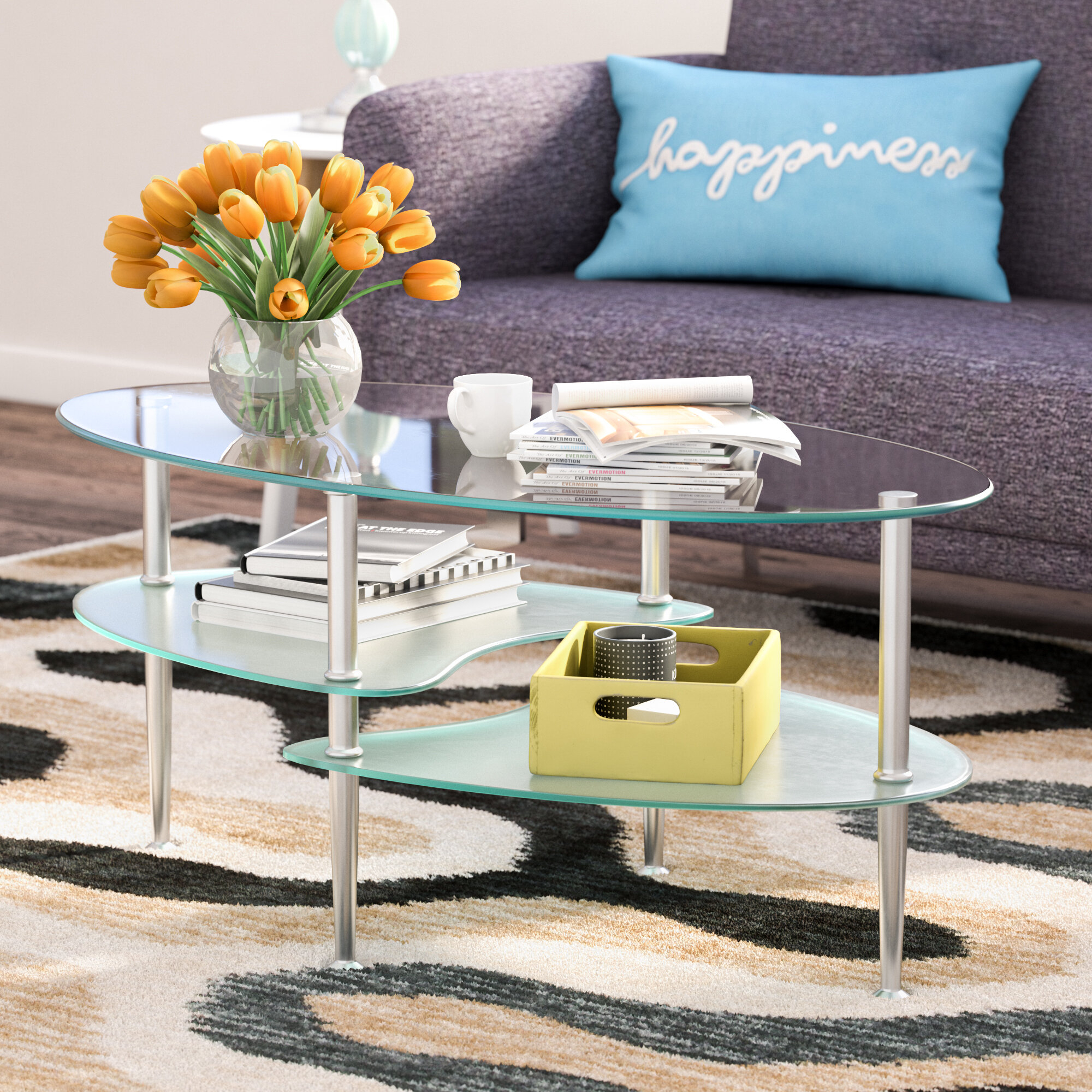 Oval Glass Coffee Table Ideas On Foter