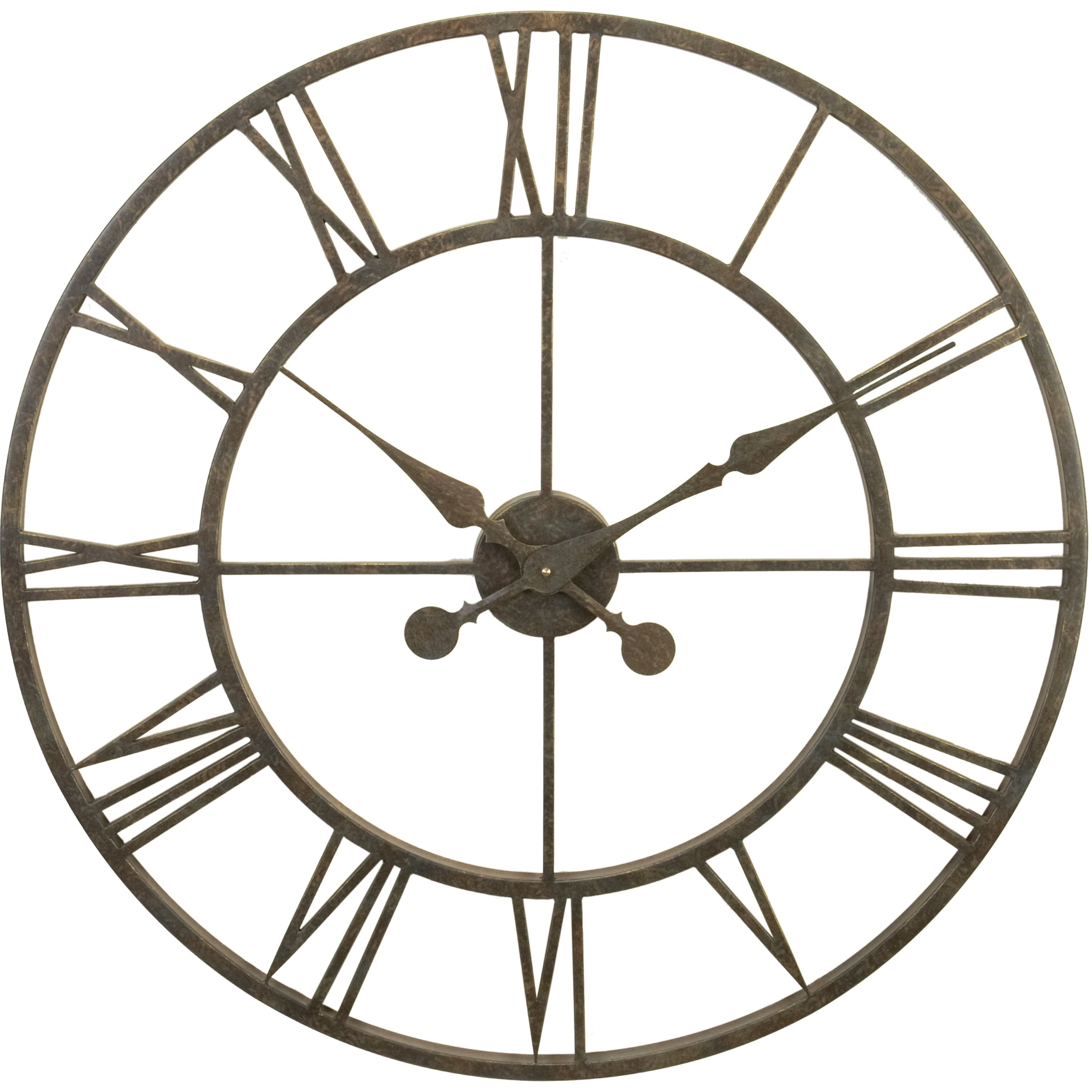 Oversized Metal Wall Clock Foter   Oversized Metal Wall Clock 