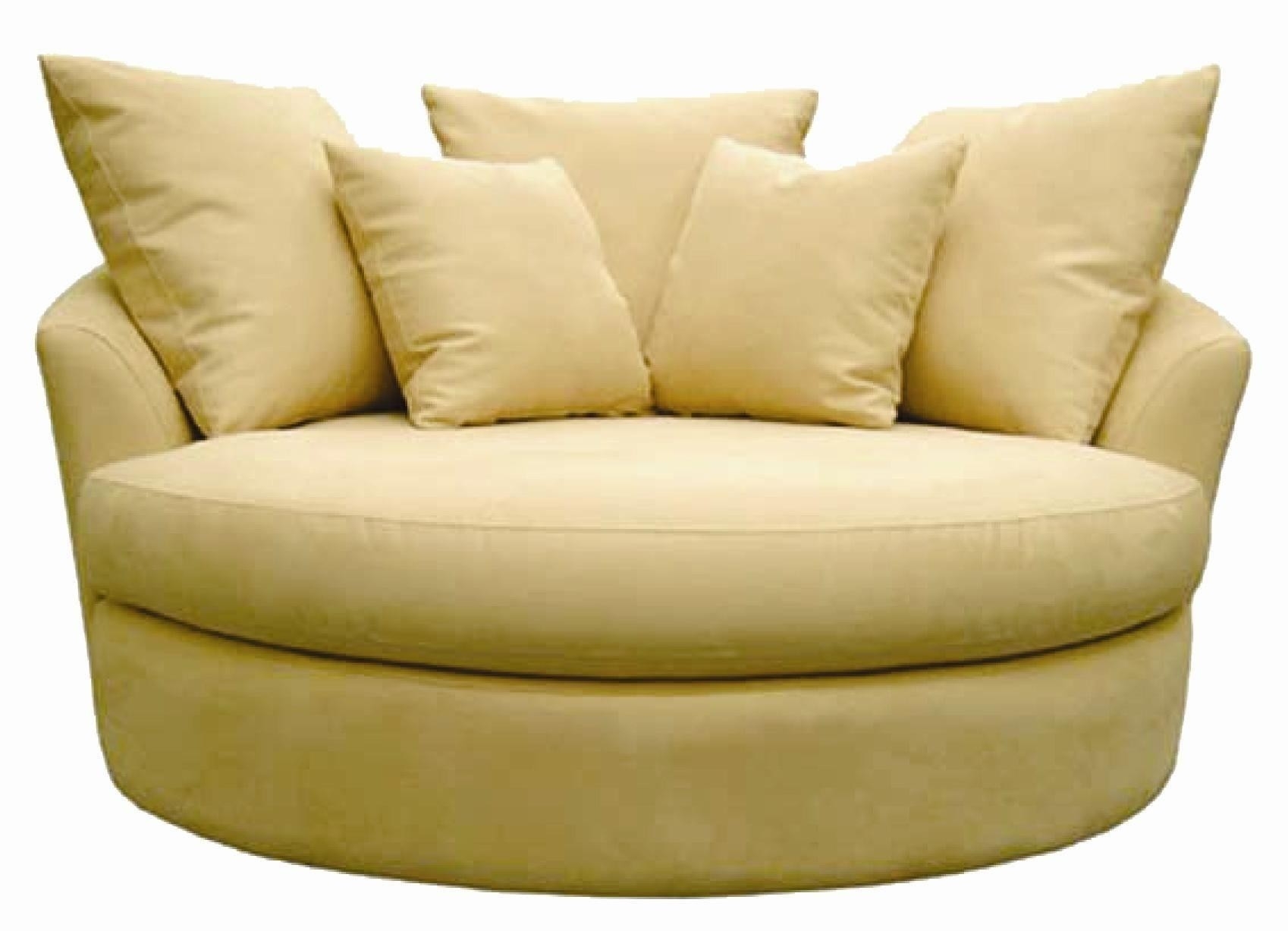 Round Swivel Chair For Living Room
