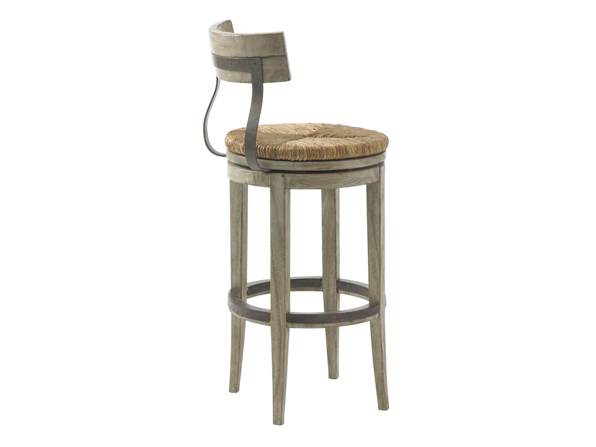 rush seat bar stools with backs