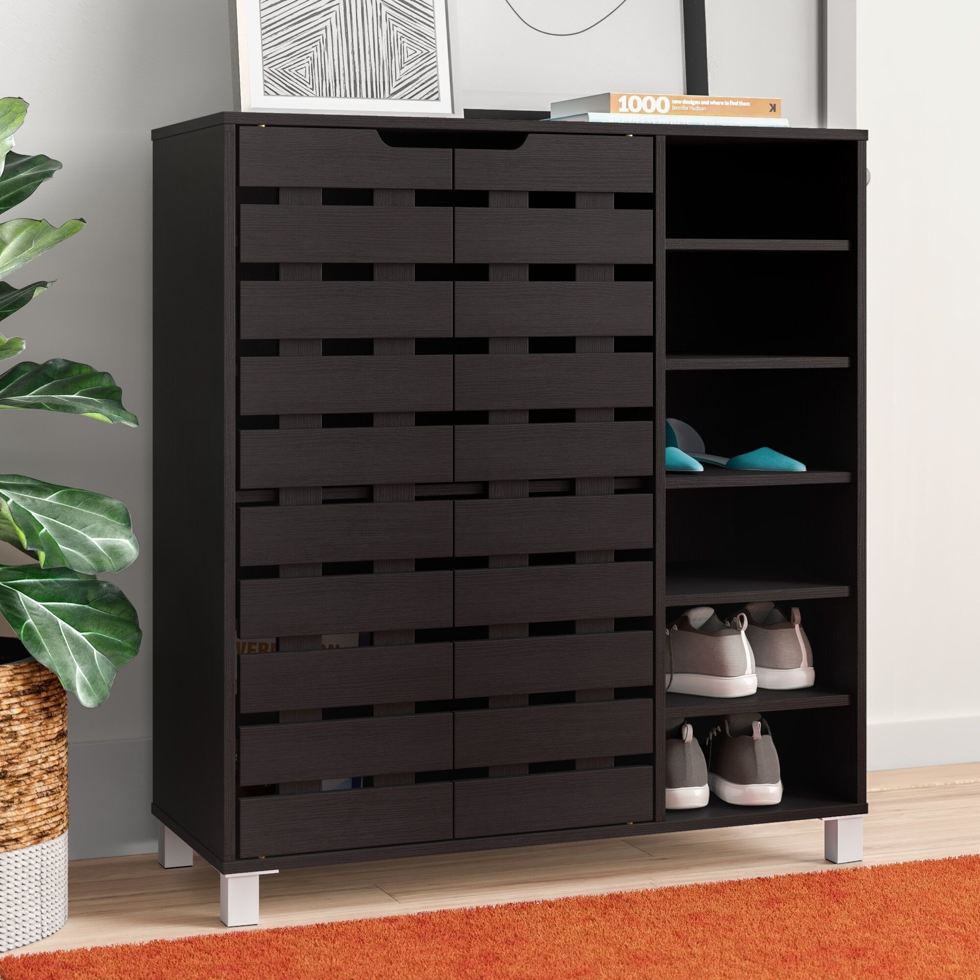 10 Best Shoe Cabinets With Doors Foter