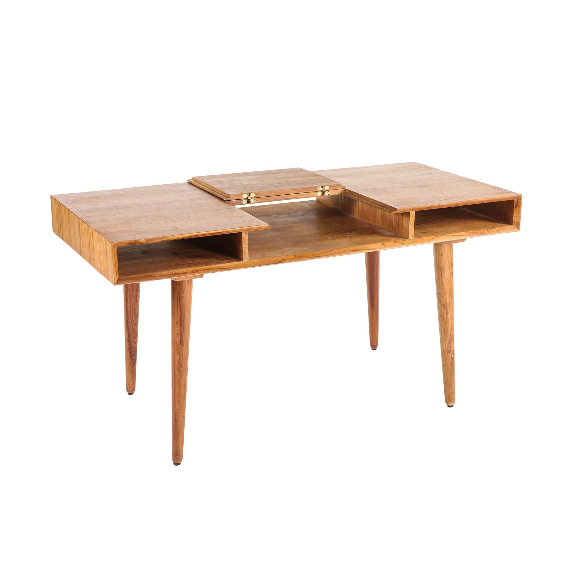 Teak Wood Desk Accessories Set