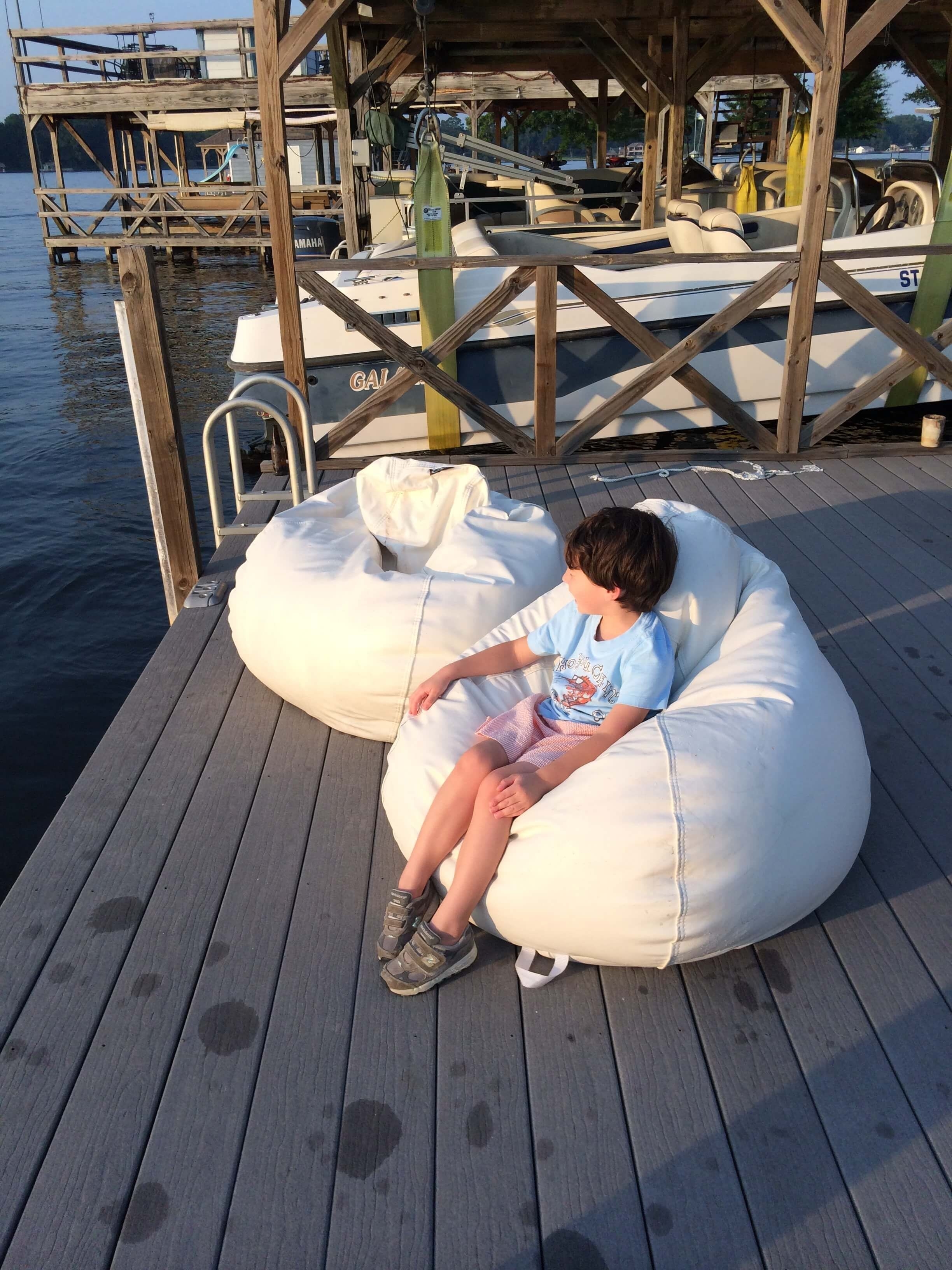 Giant Inflatable Bean Bag Adults Recliner Outdoor Lounge Floor