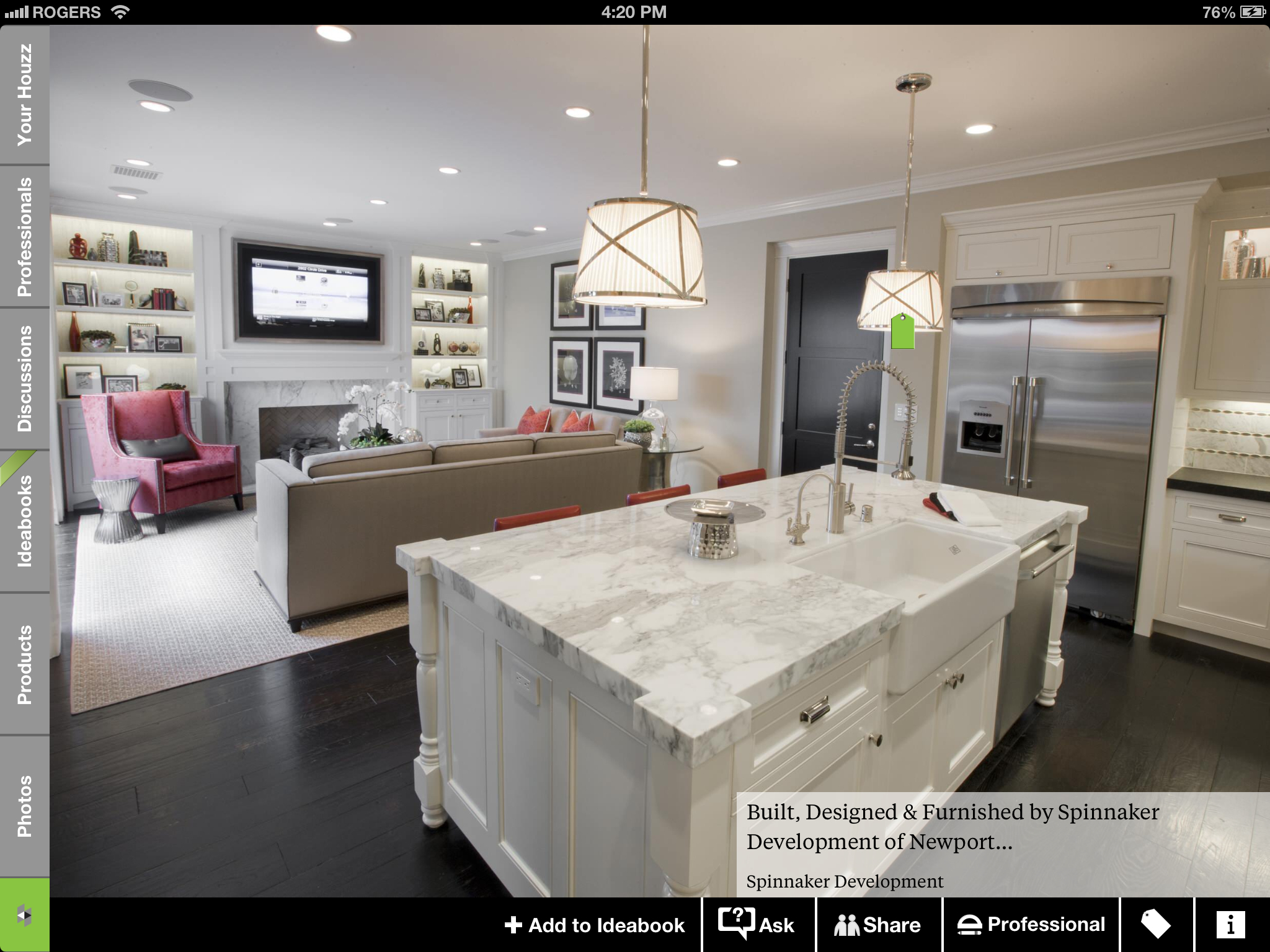 White Kitchen Island With Granite Top 