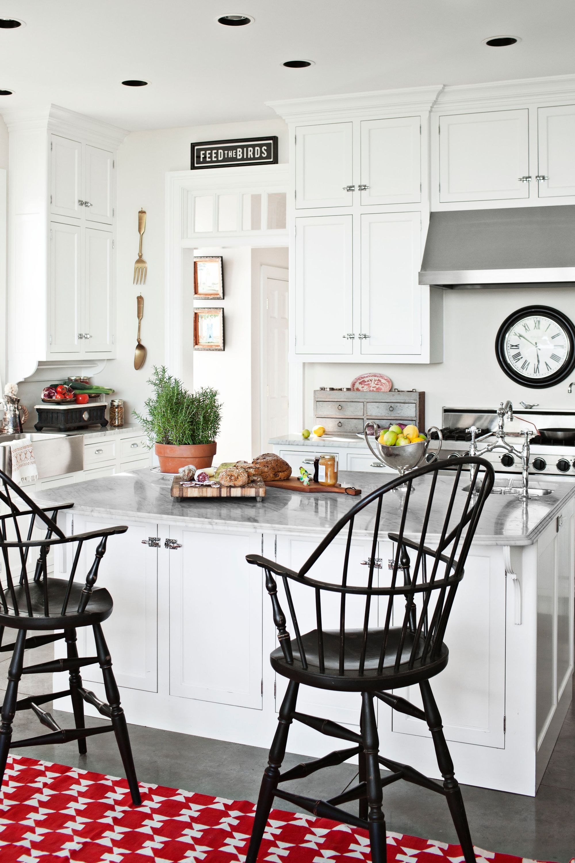 windsor style counter height stools