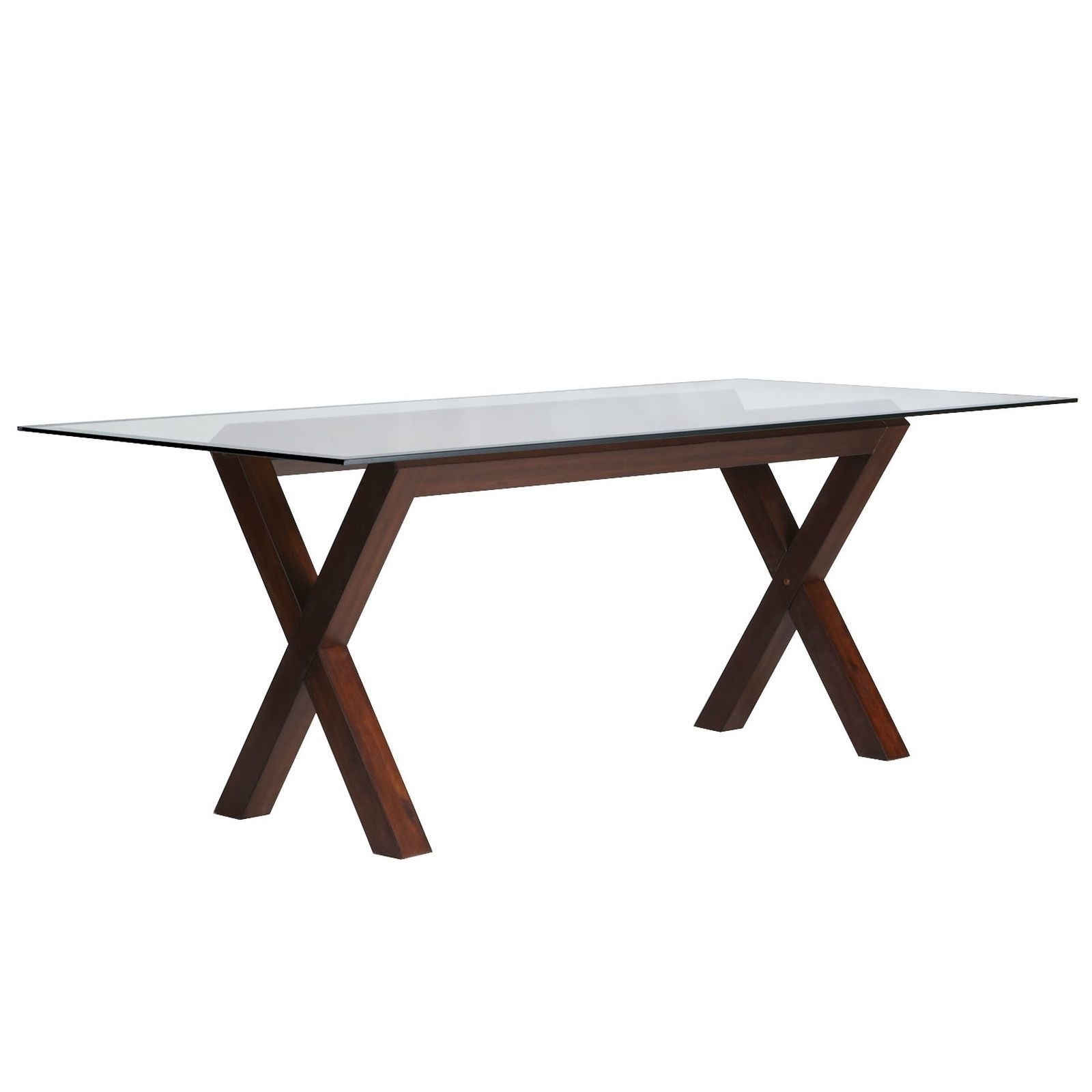 Wood Base Glass Top Dining Table Ideas On Foter