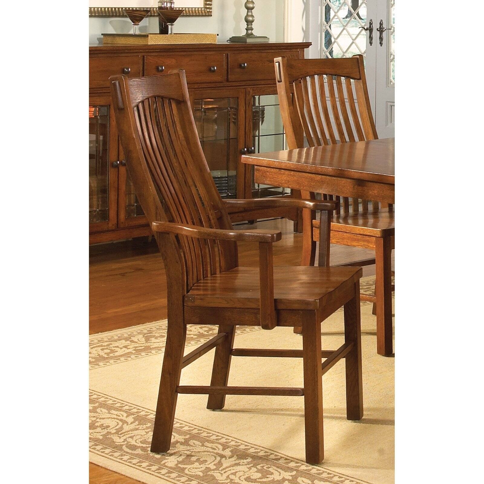 Wooden Kitchen Chairs With Arms Ideas On Foter